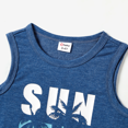 thumbnail image 3 of PatPat Family Matching Sets Blue Tank Top or Flowy A-Line Tank Dress with Pockets, 3 of 3