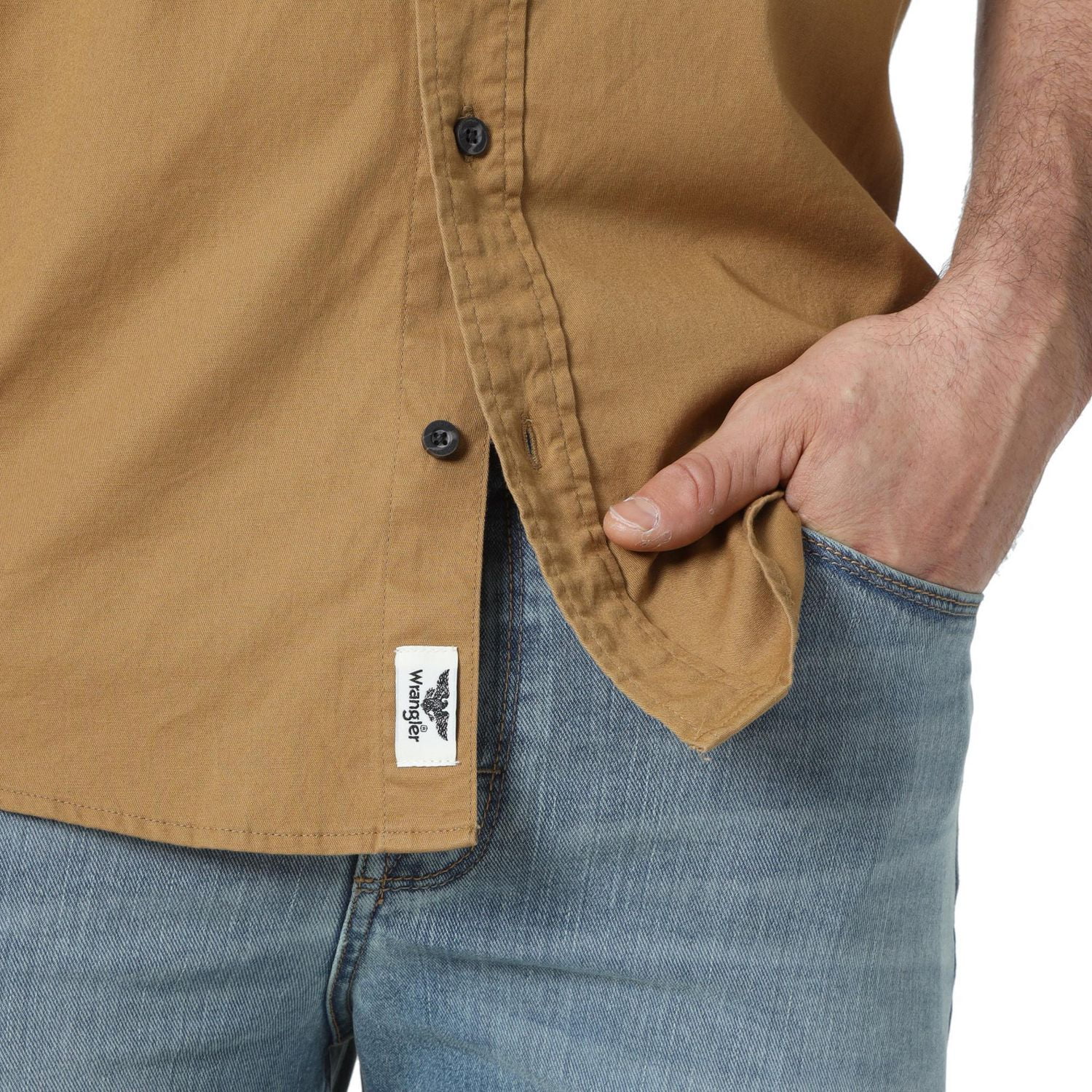 Wrangler Men's Manches Courtes Serg