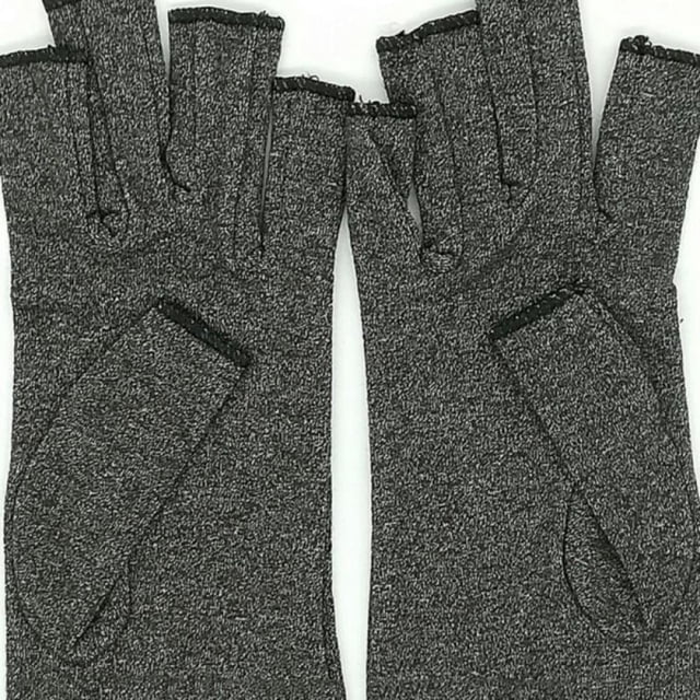 Natracure Arthritis Gloves - Compression Gloves - L S - (for Relief from Stiff Joints Inflammation Carpal Tunnel and Rheumatoid & Osteoarthritis Pain)