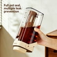 thumbnail image 4 of Cold Brew Coffee Maker with Filter | Iced Coffee Pitcher | Leakproof Portable Coffee and Tea Infuser | Fine Mesh Brewing Pitcher for Fridge, Home, Office, Outdoor, 4 of 6