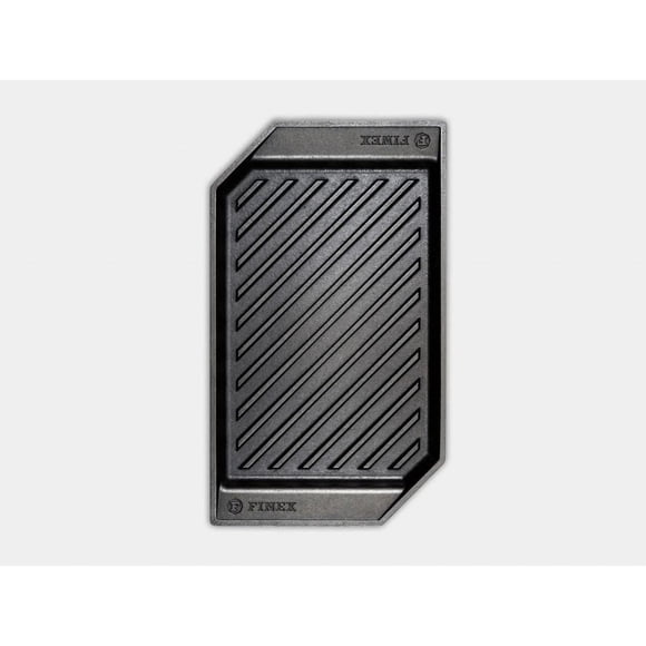 Finex 15 Inch Cast Iron Rectangular Lean Grill Pan