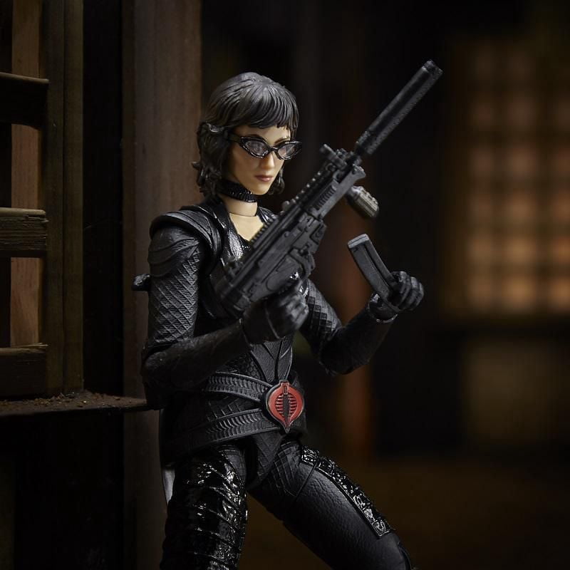 G.I. Joe Classified Series, Snake Eyes: G.I. Joe Origins, Baroness, figurine 19 premium à collectionner, emballage spécial