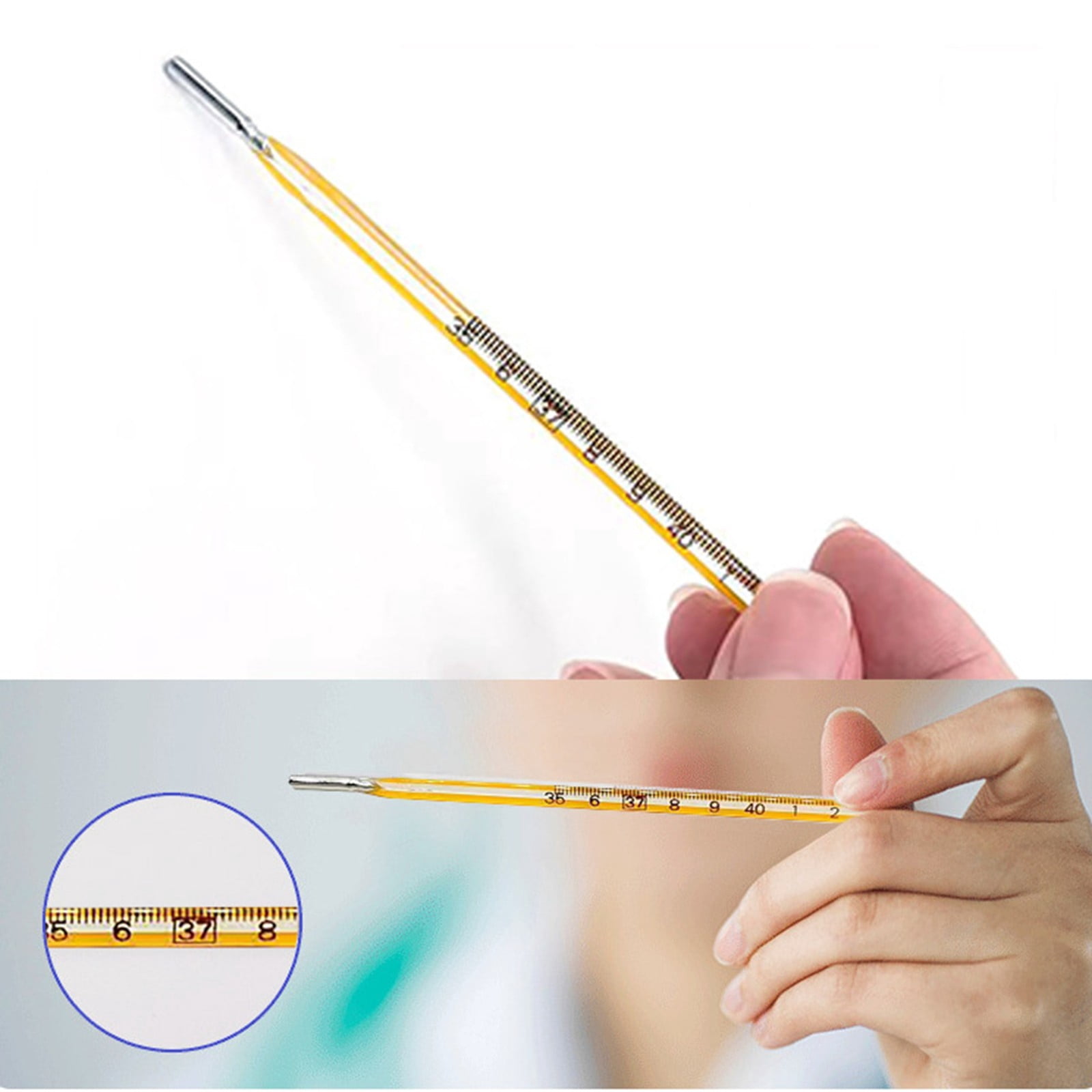 Binwennn Yellow Glass Oral Armpit Adult Children Temperature Measurement 2ml Vacuum And Mopping in One Water Heater for Carpet Cleaning Cordless Portable Vacuum Sweep Smart Pads New Stuff Handheld Pet
