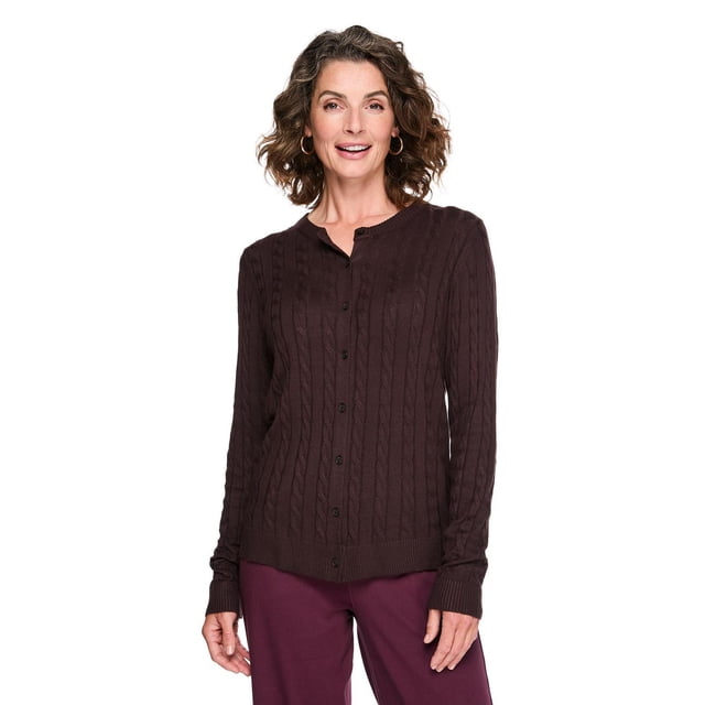 Iyla Women's Cable Knit Cardigan