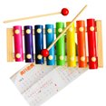 thumbnail image 1 of Notes Glockenspiel,8 Notes Xylophone Iron Kids Musical Toy Xylophone Impressive Results, 1 of 8