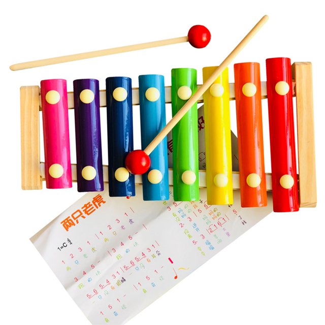 Notes Glockenspiel,8 Notes Xylophone Iron Kids Musical Toy Xylophone Impressive Results