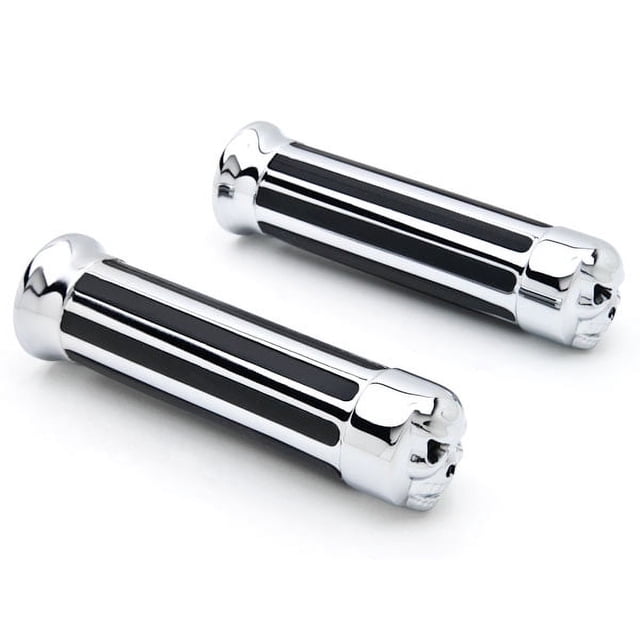 Krator Poignées de Guidon de Moto 1 Pouce Paire Compatible avec Honda VTX 1800 TYPE C R S N F T Rétro