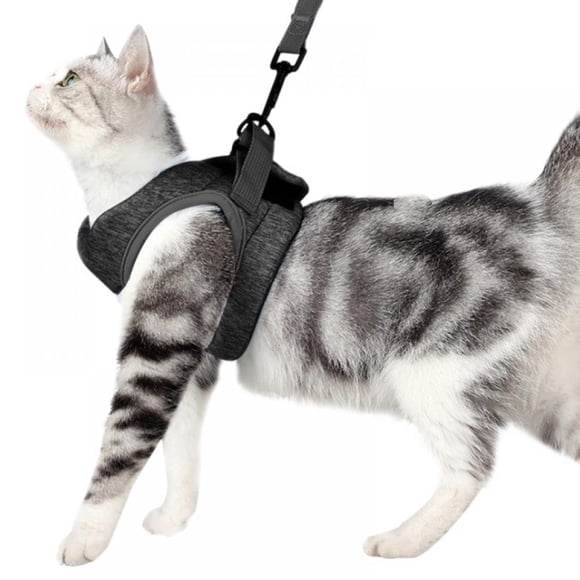 Cat Harness and Leash for Walking Escape Proof Soft Adjustable Vest Harnesses for Cats Easy Control Breathable Reflective Strips Jacket