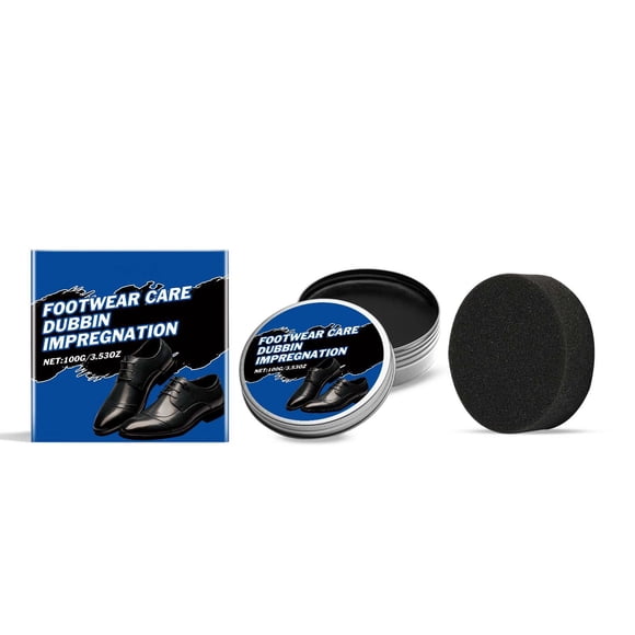 Agent de Catégorie de Produit 1 - Cire d'Entretien pour Chaussures en Cuir pour Brillance et Longévité / Polisseur de Cuir pour Usage Domestique