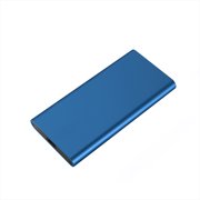 Graflsoa Compact USB 3.1 Type-C mSATA SSD Enclosure with VL716 Chipset, Aluminum Alloy Design, 10Gbps Speed, Available in Black/Blue/Silver Gray