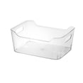 thumbnail image 2 of Large Deep Plastic Storage Bin with Handle for Bathroom/Vanity Organization - Countertop Makeup Organizer - Organization for Shelf, Cabinet, and Closet Decor, 2 of 4