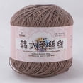 thumbnail image 1 of Wzzjkit Yarn for Crocheting Multicolor Lace Thread DIY Woven Mercerized Baby Fine Thread Crochet Yarn for Crocheting & Knitting, Gift Beginners and Adults, Yarn, 1 of 5