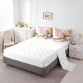 thumbnail image 3 of YST Gradient Abstract 7-Piece Comforter Set, Grey Beige Pink Bed in a Bag, King Size, 3 of 4