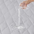 thumbnail image 4 of Tyidzon Mattress Protector 35x79 Inch Soft Comfortable Mattress Pad, Waterproof Mattress Protector Washable, Gray, 4 of 6