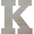 thumbnail image 1 of Wooden Block Letters, Unfinished 4'' Rockwell K, Craft, 1 of 1