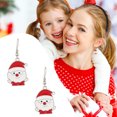 thumbnail image 1 of Up to 65% Off Christmas Tree Bell Earrings Christmas Creative Holiday Party Earrings Jewelry Hoop Earrings Women Necklace Rings Earring Jewelry on Clearance, 1 of 4