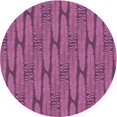 thumbnail image 1 of Ahgly Company Tapis d'Intérieur Ronds Transitionnels Lavables à la Machine, Rose Foncé Vif, 6 Pieds Rond, 1 of 7