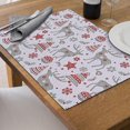 thumbnail image 3 of Cotton Placemat Reindeer - Set of 12, 3 of 3