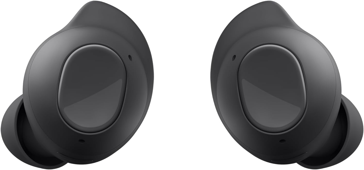 Refurbished (Good) Samsung Galaxy Buds FE Active Noise Cancelling Wireless Earbuds - Graphite (SM-R400NZAAMEA)