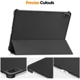 thumbnail image 4 of Case for Oppo Pad 4 Pro / OnePlus Pad 2 Pro / OnePlus Pad 3 13.2 inch 2025, Tri fold Slim Hard Shell Smart Protective Cover with Multi-Angle Stand, Auto Sleep/Wake, Stylus Pen, 4 of 7