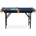 thumbnail image 2 of RACK Leo 4 Pieds Pliant Classique Billard Pool Table Jeu de Jeu Multi Joueur, Vert, 2 of 5