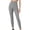 Grey, variant on LOVZFMLL Women's Leggings, Solid Color Multi-Size High Waist Elastic Waist Leggings Black, L