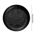thumbnail image 4 of Sentmoon Salad Dressing Container to Go4 PCS Plastic Serving Trays For Party W 5.91Inch X L 5.91Inch Dinner PlatesDishwasherPlastic Plates Reusable Lightweight Plates For Kitchen, 4 of 10