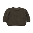 thumbnail image 3 of Chandail Tricoté pour Nouveau-Né et Tout-Petit Bébé, Garçon Fille, Automne Hiver, Chaud, Col Ras du Cou, Chandail, Hauts, Tenues, Vêtements, 3 of 7