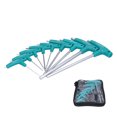 thumbnail image 3 of T-shaped  Wrench Multi-Purpose Screwdriver Rubber Handle Flat Head   Wrench Double Head Handle, 3 of 8