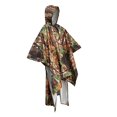 thumbnail image 2 of S SERENABLE Poncho de Pluie à Capuche Imperméable Léger Réutilisable Imperméable Cape de Pluie pour Brun, 2 of 9