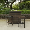thumbnail image 5 of Pemberly Row Tabouret de Bar de Patio en Osier de 29 Pouces (Ensemble de 2), 5 of 5