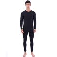 thumbnail image 1 of LANBAOSI Men Thermal Underwear Set Winter Top & Bottom Ultra Soft Male Long John Set Size 4X-Large, 1 of 5