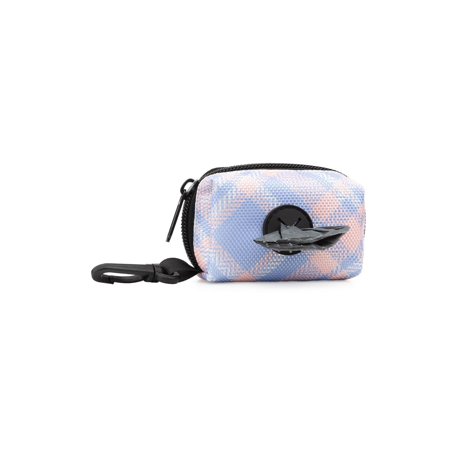 One Paw , Ensemble Collier et Laisse pour Chien 3 Pcs, avec Distributeur de Sacs, Plusieurs Couleurs Tailles