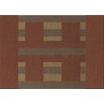 thumbnail image 1 of Ahgly Company Machine Washable Indoor Rectangle Transitional Light Brown Area Rugs, 2' x 3', 1 of 7