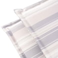 thumbnail image 2 of Coussin de chaise à haut dossier - bande grise (Paquet de 2), 2 of 4