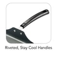 thumbnail image 2 of Tramontina PrimaWare 11 in Aluminum Nonstick Square Griddle - Steel Gray, 2 of 5