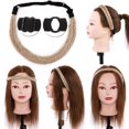 thumbnail image 4 of CNKOO Elastic Synthetic Chunky Hair Braid Headbands Classic Plaited Braided Hairpiece, 4 of 6