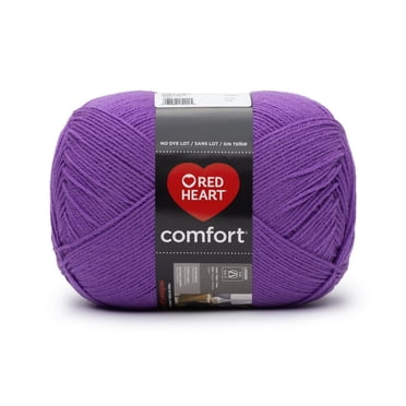 Red Heart® Comfort® Yarn, Solid, Acrylic #4 Medium, 16oz/454g, 867 Yards