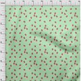 thumbnail image 3 of oneOone Viscose Jersey Fabric Raspberry Fruit Print Fabric by The Yard 60 Inch Wide, 3 of 4