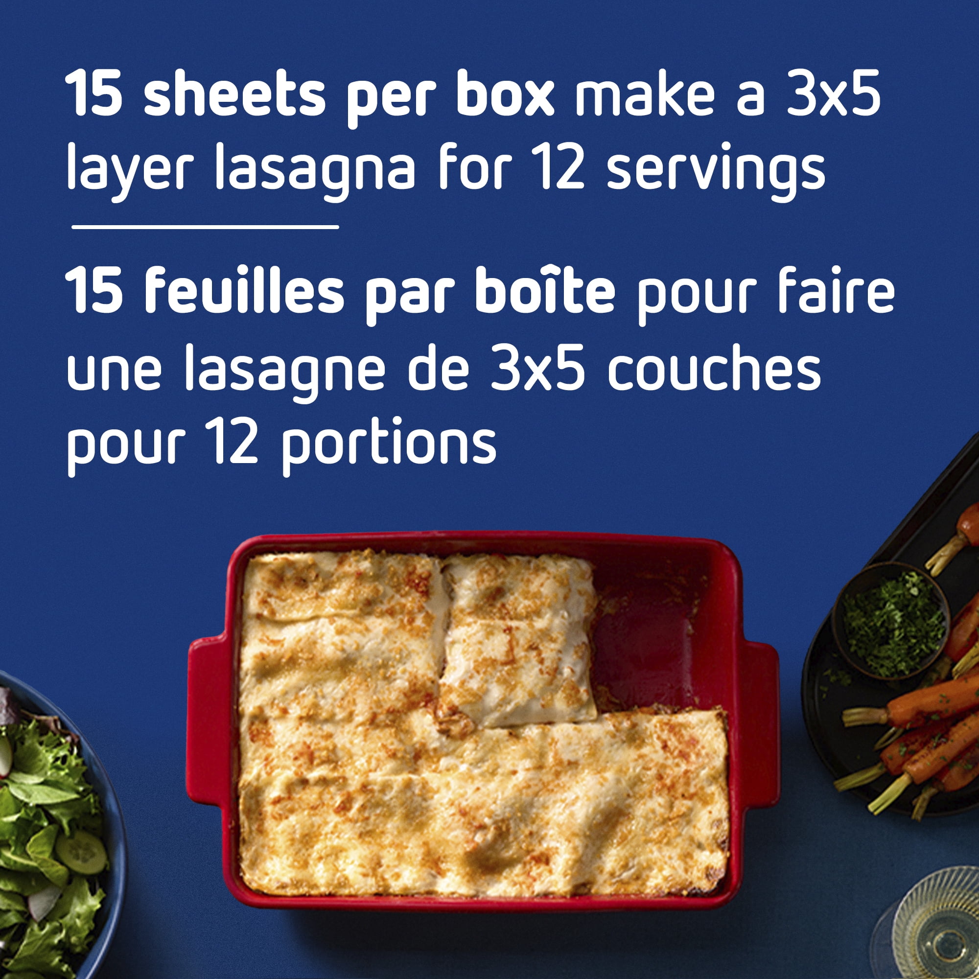 Pâtes À Lasagne Prêtes À Cuire Barilla 255 g