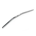 thumbnail image 1 of Krator Motorcycle Handlebar 7/8" Chrome Zero Drag Bar Style Bobber Cruiser Cafe Racer Compatible with Triumph Speed Street Triple Tripple Sprint, 1 of 3