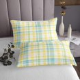 thumbnail image 3 of Erosebridal Colorful Checkerd Quilt Sets for Queen Size Bed, Geometric Plaid Bed Set 3-Piece, 3 of 5