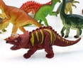 thumbnail image 3 of Dinosaur Model 12Pcs Simulated Mini Dinosaur Model Action Figure Biology Teaching Aid Kids Toy, 3 of 7