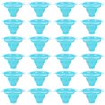 thumbnail image 1 of MesaSe Colorful Flower Snow Cone Cups  50pcs Reusable Drip Cups, 1 of 2