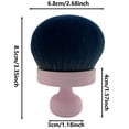 thumbnail image 2 of WIFKLSIIPG Extra Large Body Powder Brush – Soft for Face & Body Makeup Blending and Smooth Finish, 2 of 6