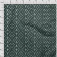 thumbnail image 3 of oneOone Polyester Lycra Fabric Ethnic Geometric Flame Stitch Print Fabric BTY 56 Inch Wide, 3 of 4