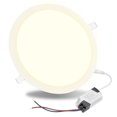 thumbnail image 1 of DELight 7 Inch LED Recessed Light Ceiling Panel 1000LM Canless Downlight 3000-3500K Warm White 15W Ultra-thin Wafer Fixtures Lamp ROHS Certified, 1 of 10