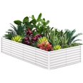 thumbnail image 1 of Raised Garden Bed - Outdoor Rectangular Metal Planter for Vegetables, Flowers & Herbs, 1 of 8
