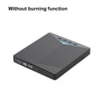 thumbnail image 3 of QualitChoice Portable External Cd Dvd Burner High-speed Read And Support 120MM Disc CD And Other Formats Disc Read only, 3 of 6