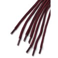 thumbnail image 3 of INSPIRE CHIC Unisex Round Rope Dual Colored Striped 1/5 Thick Boot Shoelace 120cm / 47.24" Black Wine Red, 3 of 4